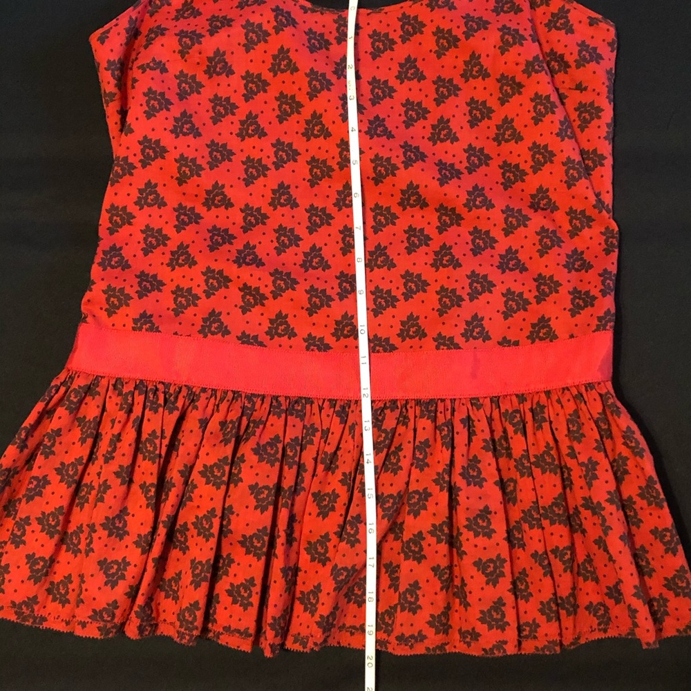 Moda International Top Black/Red Size M —#080 - Picture 16 of 16